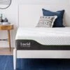 Ucid 12 Inch Latex Hybrid Mattress – Gel Memory Foam – Responsive Latex – Steel Coils - Medium Feel – Latex Foam Mattress