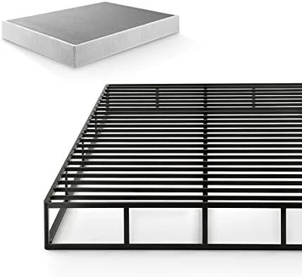 INUS Quick Lock Metal Smart Box Spring / 4 Inch Mattress Foundation / Strong Metal Structure / Easy Assembly, Queen White 15 INUS Quick Lock Metal Smart Box Spring / 4 Inch Mattress Foundation / Strong Metal Structure / Easy Assembly, Queen White - Image 13