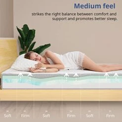 Queen Size Mattress In A Box, 12 Inch Memory Foam Bed Mattresses, Medium Feel -Delta Children Shop 41rKfAUAZ3L