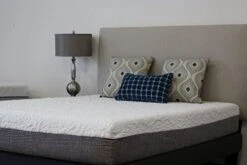 Ravel Happy! Made In The USA!10" Short Queen Cool Sleep Gel Memory Foam Mattress With Premium Textured 8-Way Stretch Cover For Campers, RV's & Trailers -Delta Children Shop 41sh1cBsw5L