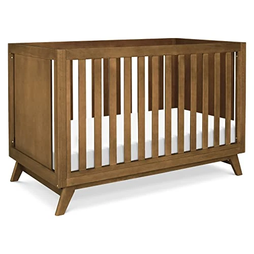 DaVinci Otto 3-in-1 Convertible Crib In Walnut, Greenguard Gold Certified 3 DaVinci Otto 3-in-1 Convertible Crib In Walnut, Greenguard Gold Certified