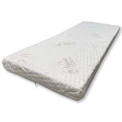 5” X 30” X 72” High Density Foam Bunk Mattress, Organic Cotton Cover, Made In USA, Comfortable, CertiPUR-US Certified
