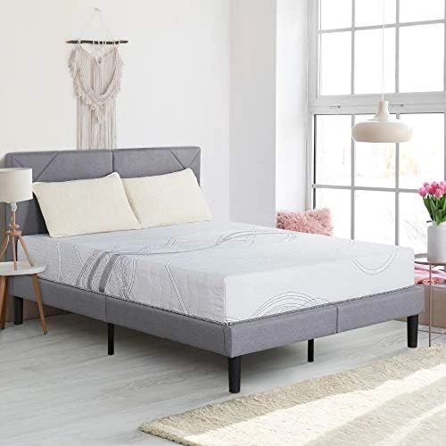 10 Inch Hybrid Spring Mattress,Gel Memory Foam,White (Full) 11 10 Inch Hybrid Spring Mattress,Gel Memory Foam,White (Full) - Image 9
