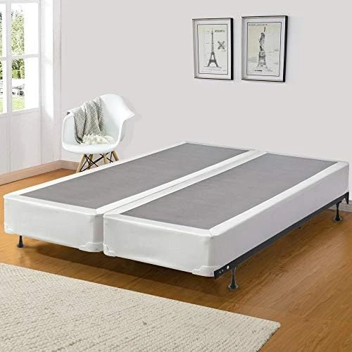 Wood Traditional Box Spring/Foundation For Mattress, King, White 13 Wood Traditional Box Spring/Foundation For Mattress, King, White - Image 11