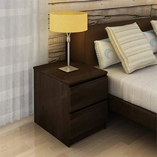 4 Piece Bedroom Set With 6 Drawer Double Dresser, 5 Drawer Chest And Two Nightstands In Coffee 4 4 Piece Bedroom Set With 6 Drawer Double Dresser, 5 Drawer Chest And Two Nightstands In Coffee - Image 2