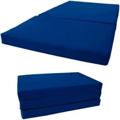 Shikibuton Tri Fold Foam Beds, Tri-Fold Bed, High Density 1.8 Lbs Foam, Twin Size, Full, Queen Folding Mattresses. (Full Size 4x54x75, Navy Blue) 23 Shikibuton Tri Fold Foam Beds, Tri-Fold Bed, High Density 1.8 Lbs Foam, Twin Size, Full, Queen Folding Mattresses. (Full Size 4x54x75, Navy Blue) -Delta Children Shop 41ucYdDKO4L. AC