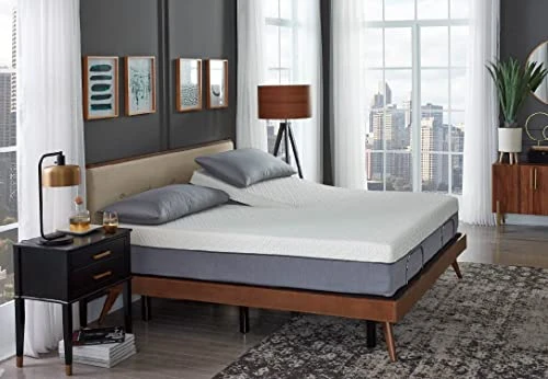 - E4 Split Head Flex Top King Size Adjustable Bed Frame Set With 12" Copper Gel Infused Memory Foam Mattress Medium Firm, 120-Night Trial 5 - E4 Split Head Flex Top King Size Adjustable Bed Frame Set With 12" Copper Gel Infused Memory Foam Mattress Medium Firm, 120-Night Trial - Image 3