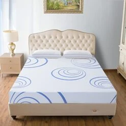 Twin Mattress 8 Inch Memory Foam Mattress, Bamboo Charcoal Gel Memory Foam Mattress In A Box, Foam Bed Mattress Medium Firm, Full Size Mattress,USA