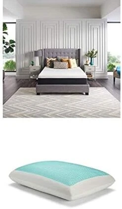 Ealy 6" Medium-Firm Adaptive Memory Foam Mattress With CopperChill Technology, Cooling Memory Foam Mattress For Pressure Relief, Twin, White -Delta Children Shop 41uzRDgkbhL. AC