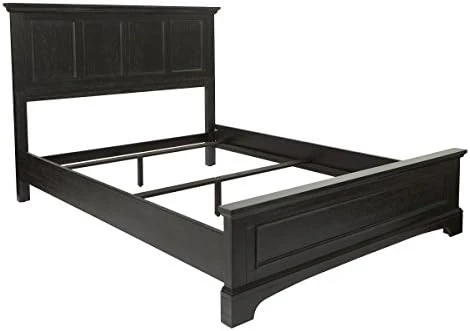 Armhouse Basics Rustic Black Finish Queen Bedroom Set 8 Armhouse Basics Rustic Black Finish Queen Bedroom Set - Image 6