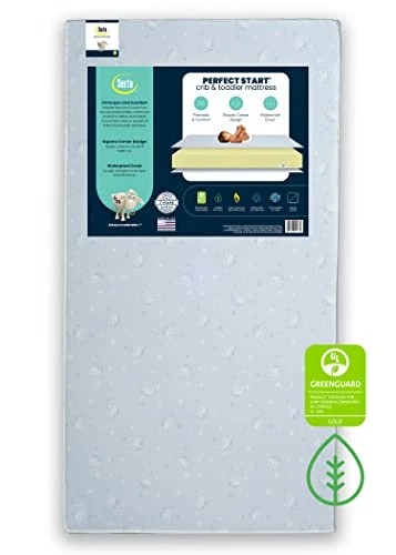 Delta Children Serta Perfect Start Dual Sided Baby Crib Mattress & Toddler Mattress - Waterproof - 6" Premium Sustainably Sourced Fiber Core - GREENGUARD Gold Certified – 7 Year Warranty - Made In USA 7 Delta Children Serta Perfect Start Dual Sided Baby Crib Mattress & Toddler Mattress - Waterproof - 6" Premium Sustainably Sourced Fiber Core - GREENGUARD Gold Certified – 7 Year Warranty - Made In USA - Image 5