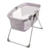 Evenflo Loft Portable Bassinet, For Boys & Girls, Bluetooth Speaker To Play-music, Soft-nightlight, Mesh Panels, Room-Temperature Monitor, 20-Pound Capacity, Gray Melange, 20.5” W X 4” D X 26.75” H 2 Evenflo Loft Portable Bassinet, For Boys & Girls, Bluetooth Speaker To Play-music, Soft-nightlight, Mesh Panels, Room-Temperature Monitor, 20-Pound Capacity, Gray Melange, 20.5” W X 4” D X 26.75” H -Delta Children Shop 41vxUIAhzFL
