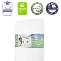 Evolur Comfort Plus Classic 150 Coil Inner Spring Crib & Toddler Mattress I Waterproof I GREENGUARD Gold Certified -Delta Children Shop 41wVFq1wNaL