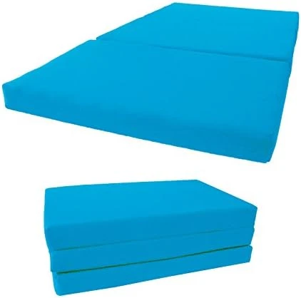 Shikibuton Tri Fold Foam Beds, Tri-Fold Bed, High Density 1.8 Lbs Foam, Twin Size, Full, Queen Folding Mattresses. (Full Size 4x54x75, Navy Blue) 10 Shikibuton Tri Fold Foam Beds, Tri-Fold Bed, High Density 1.8 Lbs Foam, Twin Size, Full, Queen Folding Mattresses. (Full Size 4x54x75, Navy Blue) - Image 8