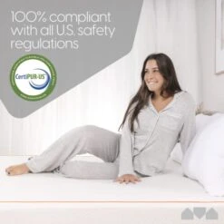 8 Inch Memory Foam Firm Mattress With Breathable, Soft And Washable Cover | CertiPUR-US Certified | Bed-in-a-Box | Pressure Relieving, Queen -Delta Children Shop 41wquf2jtuL