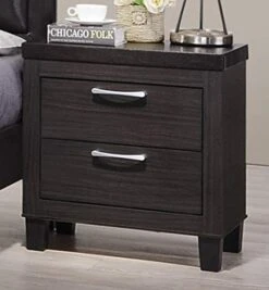 Contemporary Styling Espresso 6Pc Wooden Queen Bedroom Set(Q/D/M/2N/C) -Delta Children Shop 41x6lTeGTbL