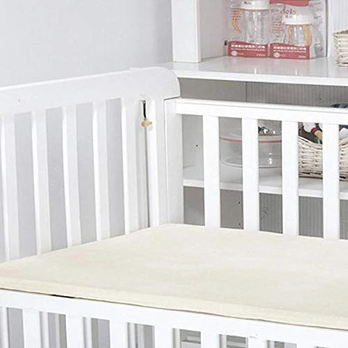 RganicTextiles Organic Latex Crib Mattress Topper With Natural Bamboo Covering (2", Standard Crib) 6 RganicTextiles Organic Latex Crib Mattress Topper With Natural Bamboo Covering (2", Standard Crib) - Image 4