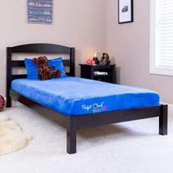 Made In The USA Kids Plush 7-inch Memory Foam Twin Mattress, Shredded Foam Pillow, And Teddy Bear For Day/Trundle/Bunk Bed - (Blue) 12 Made In The USA Kids Plush 7-inch Memory Foam Twin Mattress, Shredded Foam Pillow, And Teddy Bear For Day/Trundle/Bunk Bed - (Blue) -Delta Children Shop 41ywoWJU XL. AC