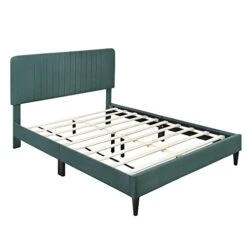 Luxury Upholstered Velvet Bed Set- Full Bed, Bed Storge Bench And 2 Nightstands/Platform Bed Frame With Headboard/Easy Assembly, Green 19 Luxury Upholstered Velvet Bed Set- Full Bed, Bed Storge Bench And 2 Nightstands/Platform Bed Frame With Headboard/Easy Assembly, Green -Delta Children Shop 41yxh2l3JaL