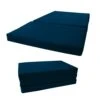 Shikibuton Tri Fold Foam Beds, Tri-Fold Bed, High Density 1.8 Lbs Foam, Twin Size, Full, Queen Folding Mattresses. (Full Size 4x54x75, Navy Blue) -Delta Children Shop 41yy6bIqPlL