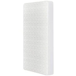 Dream On Me 2-in-1 Breathable 150 Ultra Coil Inner Spring Standard Crib & Toddler Mattress In White I Greenguard Gold Certified I JPMA Certified