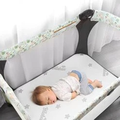 Waterproof Mini Crib Mattress Topper 38" X 24" With Memory Foam & Bamboo Removable Cover, Fits For Dream On Me, Davinci & Delta Children Mini Crib -Delta Children Shop 41zBE8iEB0L