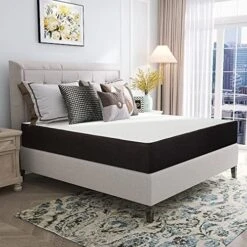 Memory Foam Mattess,10 Inch Cooling Gel Bamboo Charcoal Supportive Pressure Relief,Bed In A Box,CertiPUR-US,Made In USA,King Size -Delta Children Shop 51 tXEM5DyL. AC