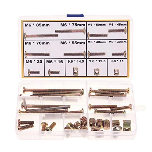 Sprite Science Baby Bed Crib Screws And Bolts Hardware Kit 16mm 20mm 30mm 40mm 45mm 50mm 55mm 70mm 75mm 85mm Bolts Barrel Nuts For Furniture Bunk Cot Crib Bed 3 Sprite Science Baby Bed Crib Screws And Bolts Hardware Kit 16mm 20mm 30mm 40mm 45mm 50mm 55mm 70mm 75mm 85mm Bolts Barrel Nuts For Furniture Bunk Cot Crib Bed