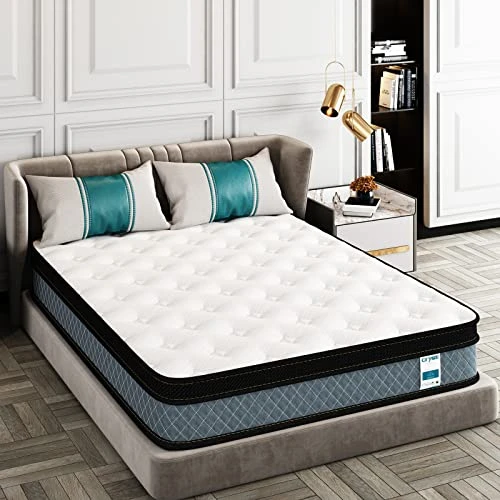 Full Mattress, 10 Inch Memory Foam Mattress With Innerspring Hybrid Mattress In A Box Pressure Relief & Supportive Full Size Mattress 100-Night Trial 10-Year Support 4 Full Mattress, 10 Inch Memory Foam Mattress With Innerspring Hybrid Mattress In A Box Pressure Relief & Supportive Full Size Mattress 100-Night Trial 10-Year Support - Image 2