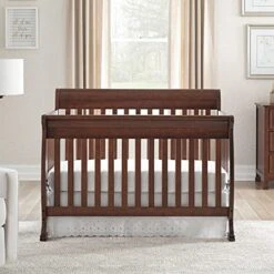 DaVinci Kalani 4-in-1 Convertible Crib In Espresso, Greenguard Gold Certified