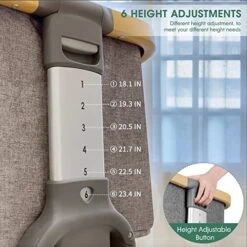 AMKE Bedside Sleeper For Baby,35s Quick Assemble Crib With Storage Basket,Portable Bassinets For Safe Co-Sleeping, Adjustable Bed For Infant Newborn 13 AMKE Bedside Sleeper For Baby,35s Quick Assemble Crib With Storage Basket,Portable Bassinets For Safe Co-Sleeping, Adjustable Bed For Infant Newborn -Delta Children Shop 513TCzGMJQL