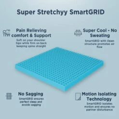 RtGRID Luxe 10 Inch Mattress, King Size(84x72x10 Inch) -Delta Children Shop 513kwyhC27L