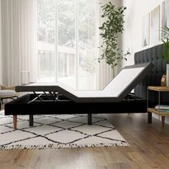 King E3 Adjustable Bed Base Frame With Head And Foot Incline, Wireless Remote Control, Easy Assembly, And 10 Year Warranty -Delta Children Shop 515aVlUSCiL. AC