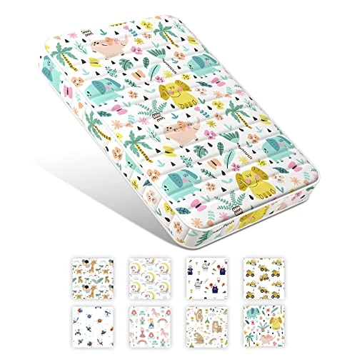 Moonlight Family Noiseless 3” Pack N Play Mattress, 38”x26” Premium Foam Portable Pack And Play Mattresses, Odorless & Steady Playard Mattress Fits ONLY Playpens (28.5 * 39.5"), Princess 9 Moonlight Family Noiseless 3” Pack N Play Mattress, 38”x26” Premium Foam Portable Pack And Play Mattresses, Odorless & Steady Playard Mattress Fits ONLY Playpens (28.5 * 39.5"), Princess - Image 7