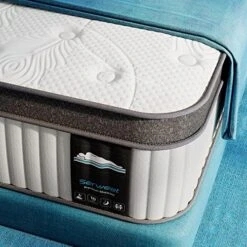 12 Inch Memory Foam Hybrid Queen Mattress - Heavier Coils For Durable Support - Pocket Innersprings For Motion Isolation - Pressure Relieving - Medium Firm - Made In North America 22 12 Inch Memory Foam Hybrid Queen Mattress - Heavier Coils For Durable Support - Pocket Innersprings For Motion Isolation - Pressure Relieving - Medium Firm - Made In North America -Delta Children Shop 516L5YZLLYL. AC 3