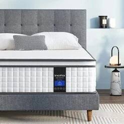 Full Size Mattress, 10 Inch Full Mattress In A Box, Cool Memory Foam And Innerspring Hybrid Mattress, Breathable Comfortable Mattress, Supportive & Pressure Relief, Full Mattress -Delta Children Shop 516kpHDec7L. AC 2