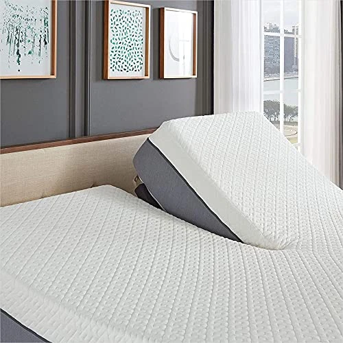 - E4 Split Head Flex Top King Size Adjustable Bed Frame Set With 12" Copper Gel Infused Memory Foam Mattress Medium Firm, 120-Night Trial 6 - E4 Split Head Flex Top King Size Adjustable Bed Frame Set With 12" Copper Gel Infused Memory Foam Mattress Medium Firm, 120-Night Trial - Image 4