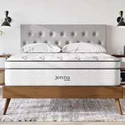 Jenna 10” Innerspring And Memory Foam Twin Mattress With Individually Encased Coils -Delta Children Shop 517HVl5XSNL. AC