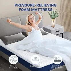 Full Size Mattress, 6 Inch Gel Memory Foam Mattress In A Box, CertiPUR-US Certified Full Mattress, Pressure Relief &Motion Isolation, Supportive Medium-Firm Mattress Full Size, Made In USA 13 Full Size Mattress, 6 Inch Gel Memory Foam Mattress In A Box, CertiPUR-US Certified Full Mattress, Pressure Relief &Motion Isolation, Supportive Medium-Firm Mattress Full Size, Made In USA -Delta Children Shop 519EhveYMXL