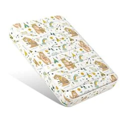 Moonlight Family Noiseless 3” Pack N Play Mattress, 38”x26” Premium Foam Portable Pack And Play Mattresses, Odorless & Steady Playard Mattress Fits ONLY Playpens (28.5 * 39.5"), Princess 25 Moonlight Family Noiseless 3” Pack N Play Mattress, 38”x26” Premium Foam Portable Pack And Play Mattresses, Odorless & Steady Playard Mattress Fits ONLY Playpens (28.5 * 39.5"), Princess -Delta Children Shop 51ABdAEctL