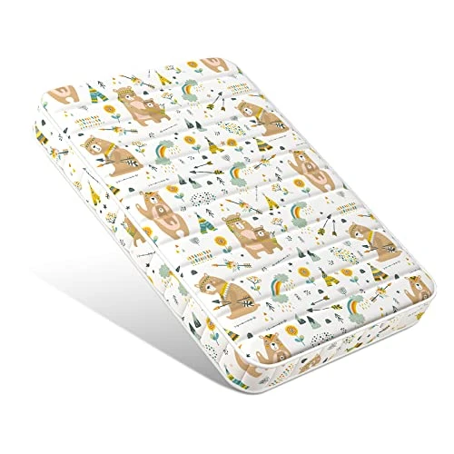 Moonlight Family Noiseless 3” Pack N Play Mattress, 38”x26” Premium Foam Portable Pack And Play Mattresses, Odorless & Steady Playard Mattress Fits ONLY Playpens (28.5 * 39.5"), Princess 11 Moonlight Family Noiseless 3” Pack N Play Mattress, 38”x26” Premium Foam Portable Pack And Play Mattresses, Odorless & Steady Playard Mattress Fits ONLY Playpens (28.5 * 39.5"), Princess - Image 9