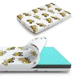 Moonlight Family Noiseless 3” Pack N Play Mattress, 38”x26” Premium Foam Portable Pack And Play Mattresses, Odorless & Steady Playard Mattress Fits ONLY Playpens (28.5 * 39.5"), Princess 31 Moonlight Family Noiseless 3” Pack N Play Mattress, 38”x26” Premium Foam Portable Pack And Play Mattresses, Odorless & Steady Playard Mattress Fits ONLY Playpens (28.5 * 39.5"), Princess -Delta Children Shop 51AKLh SDfL