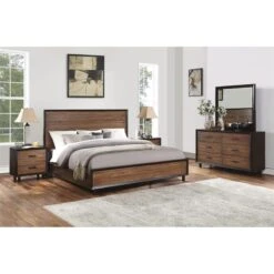 4-Piece Set With Drawer Chest & Dresser & 2 Nightstands In Brown 11 4-Piece Set With Drawer Chest & Dresser & 2 Nightstands In Brown -Delta Children Shop 51AZLTFGv1L