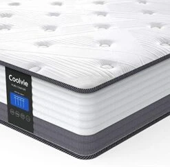 Twin Mattress, Coolvie 10 Inch Twin Size Hybrid Mattress, Twin Mattress In A Box, Individual Pocket Springs With Memory Foam Layer Provide Pain Relief Motion Isolation & Cool Sleep, 2023 New -Delta Children Shop 51AcxGRxrbL. AC 1