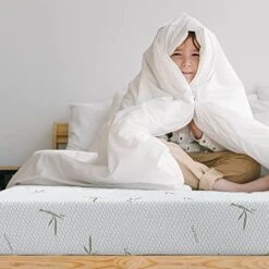 Queen Size Mattress In A Box, 10 Inch Bed Mattresses Made In USA With Breathable Bamboo Cover, Cooling Gel Green Tea Memory Foam, Medium Firm (10IN-MDR-Queen) -Delta Children Shop 51BGqLE4QwL