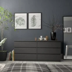 3 Piece Bedroom Set With 6-Drawer Double Dresser And Two Night Stands In Black Woodgrain 11 3 Piece Bedroom Set With 6-Drawer Double Dresser And Two Night Stands In Black Woodgrain -Delta Children Shop 51BQlqvxM5L