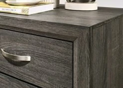 Stout Panel King Size Bedroom Set With Bed, Dresser, Mirror, 2 Night Stands, Chest, Grey -Delta Children Shop 51BrYE8EYkL