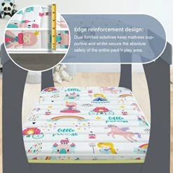 Moonlight Family Noiseless 3” Pack N Play Mattress, 38”x26” Premium Foam Portable Pack And Play Mattresses, Odorless & Steady Playard Mattress Fits ONLY Playpens (28.5 * 39.5"), Princess 19 Moonlight Family Noiseless 3” Pack N Play Mattress, 38”x26” Premium Foam Portable Pack And Play Mattresses, Odorless & Steady Playard Mattress Fits ONLY Playpens (28.5 * 39.5"), Princess -Delta Children Shop 51ByPgHL58L