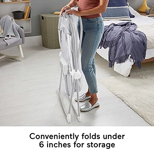 Fisher-Price Baby Crib Soothing View Vibe Bassinet Portable Cradle With Music Vibrations And Slim Fold For Travel, Hearthstone 6 Fisher-Price Baby Crib Soothing View Vibe Bassinet Portable Cradle With Music Vibrations And Slim Fold For Travel, Hearthstone - Image 4
