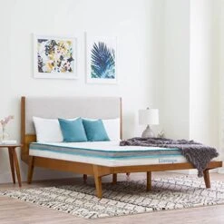 INENSPA 8 Inch Memory Foam And Innerspring Hybrid Mattress – Twin Mattress – Bed In A Box – Medium Firm Mattress